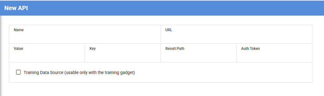 Classic - New External API 
